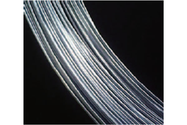  Fil d’acier inoxydable de forme irrégulière 